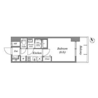 アドバンス名古屋シュテルン【0605号室】の間取り