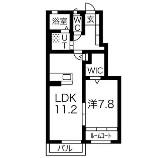プルミエールさやかA【201号室】の間取り