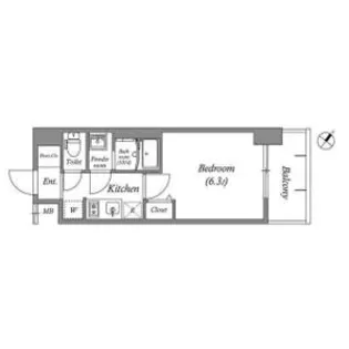 アドバンス名古屋シュテルン【8階】の間取り