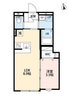 robot home 三ノ輪【101号室】の間取り