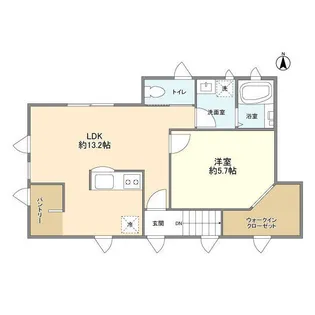 イーストメゾン【2階】の間取り