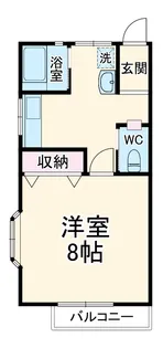 フォーチュン【1階】の間取り