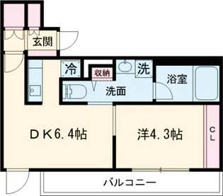 デュオメゾン自由が丘【3階】の間取り