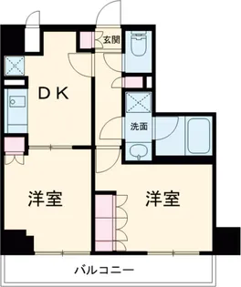 ルーブル中板橋伍番館【2階】の間取り