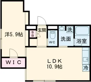 デュオメゾン自由が丘【2階】の間取り
