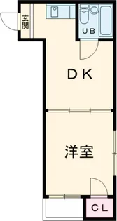 ロマーヌ高崎八幡第一【304号室】の間取り