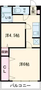 峰マンション【2階】の間取り
