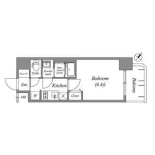 アドバンス名古屋シュテルン【7階】の間取り