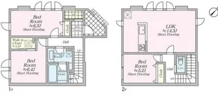 オルキデ蘆花公園七番館【1階】の間取り