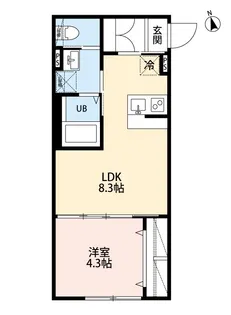 robot home 三ノ輪【3階】の間取り