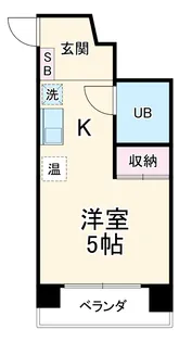 RESENCE TSUKIJIGUCHI【4階】の間取り