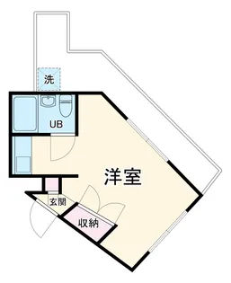 クラムプレイス【311号室】の間取り