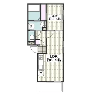 M-COURT V【2階】の間取り