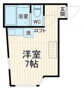 ユナイト根岸チェイルリー【105号室】の間取り