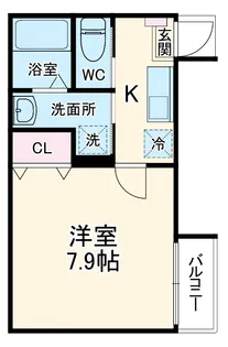 ライオンズヴィラ桜台【2階】の間取り