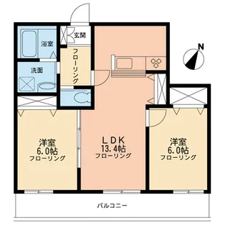 アスティオン【3階】の間取り
