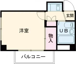 パークハイムスダ【401号室】の間取り