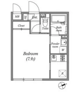 GranDuo千歳船橋Ⅳ【1階】の間取り