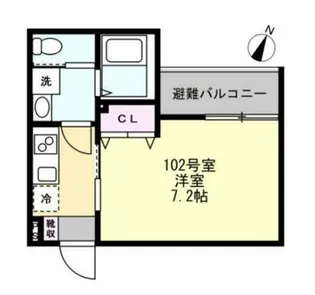 (仮称)辻堂元町アパート【1階】の間取り