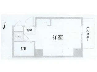 スカイコート渋谷【7階】の間取り