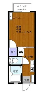 ハイムアスカ【2階】の間取り