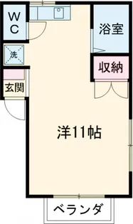 メゾン緑風【1階】の間取り