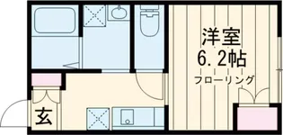 ログライフ上用賀【1階】の間取り