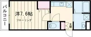 ログライフ上用賀【1階】の間取り