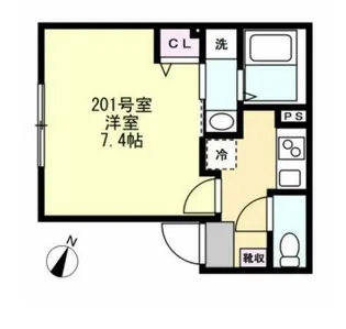 (仮称)辻堂元町アパート【2階】の間取り