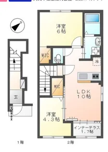 ジュエルゆめが丘【2階】の間取り