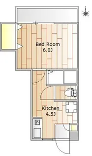 ボヌールT&M【1階】の間取り