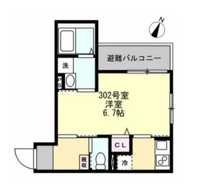 (仮称)辻堂元町アパート【3階】の間取り