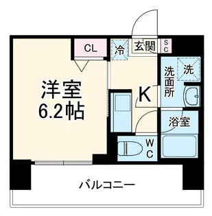 ガーラ・グランディ川口並木【3階】の間取り