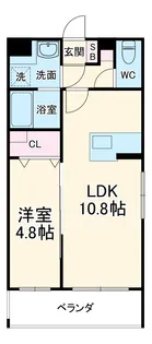 エクセレントⅢ【101号室】の間取り