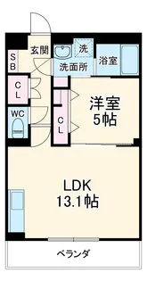 エクセレントⅢ【202号室】の間取り