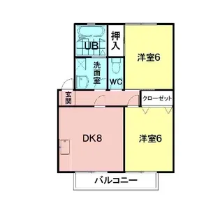 エクセルB【1階】の間取り