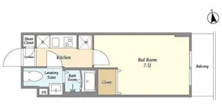 アルファコート西川口27【3階】の間取り
