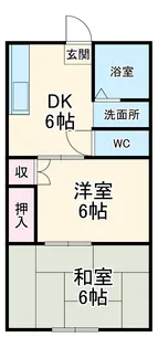 サンテラスサンコー【2階】の間取り