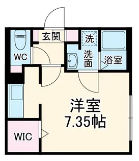 quador noie 池下【405号室】の間取り