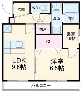 フジェール【201号室】の間取り