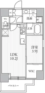 シーズンフラッツ滝野川【2階】の間取り