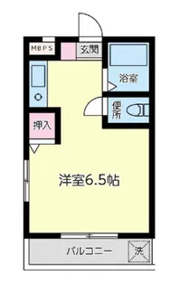 コーポマキ【101号室】の間取り