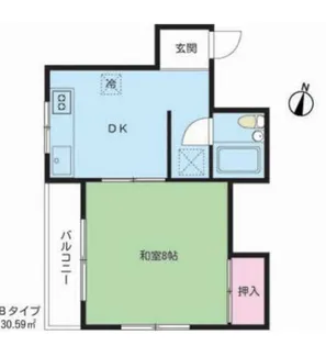 柴又ウッディビル【2階】の間取り
