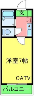 カーサミガタ【1002号室】の間取り