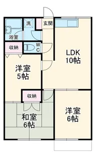 すまいる大和田【2階】の間取り