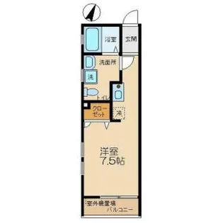 ブリエアージュ【0102号室】の間取り