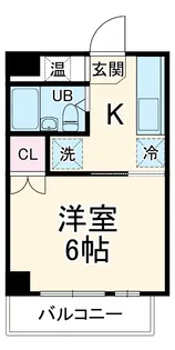 サンヒルズ橋本【203号室】の間取り