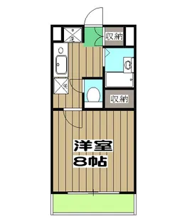 エスパシオ澤田【307号室】の間取り