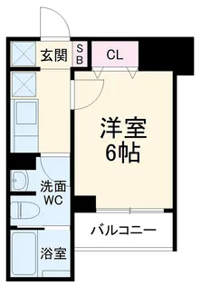 グランフェリオ川口【2階】の間取り