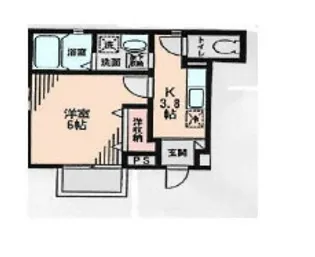 ベル&ベル【102号室】の間取り